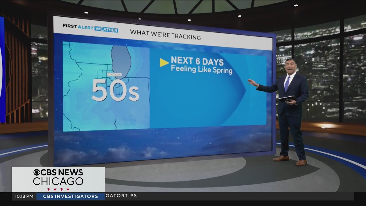 Chicago weather: Spring-like warmth for the next week