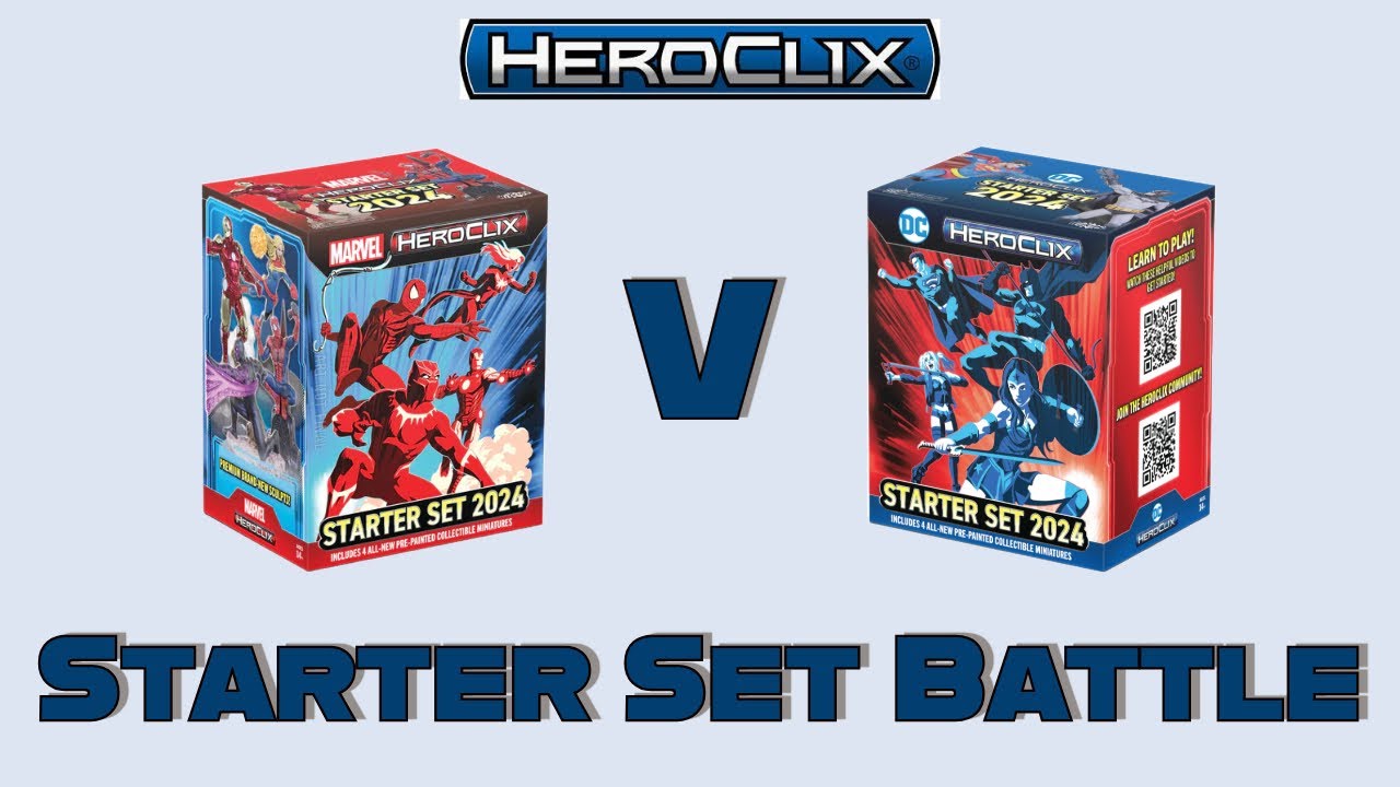 HeroClix 2024 Starter Set Battle Game 2