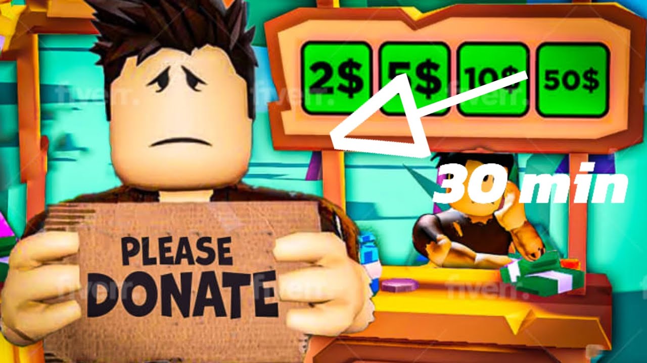 J'ai PASSÉ 30 min sur PLS DONATE en tant que NOUVEAU JOUEUR !