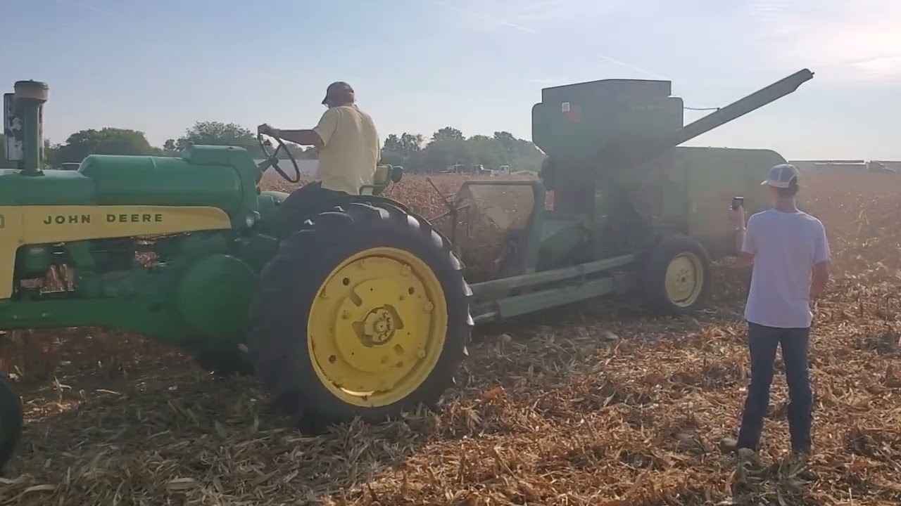Me and farmall fanatic filming at big tractor show