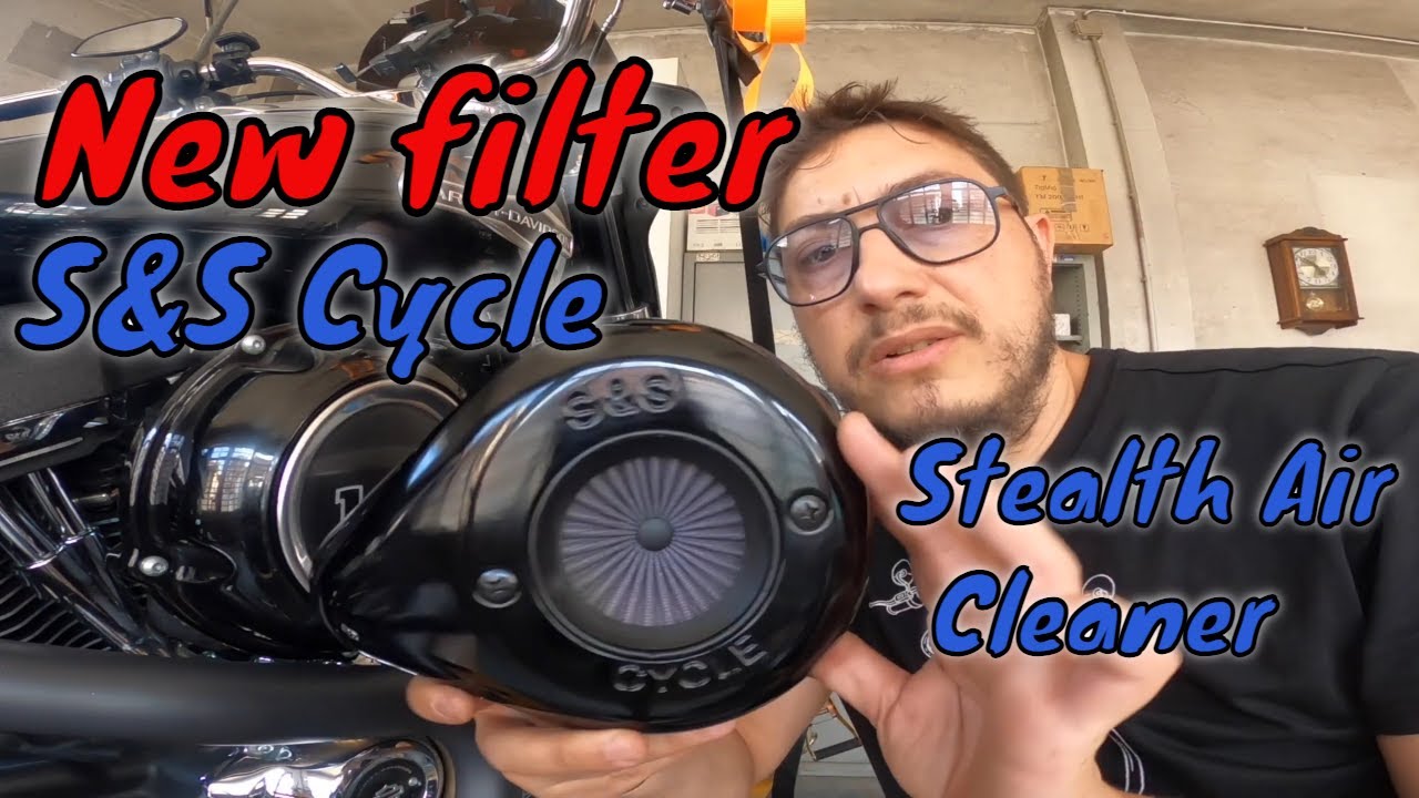 Harley Davidson Softail Sport Glide whit S&S Cycle Air Stinger Stealth tutorial