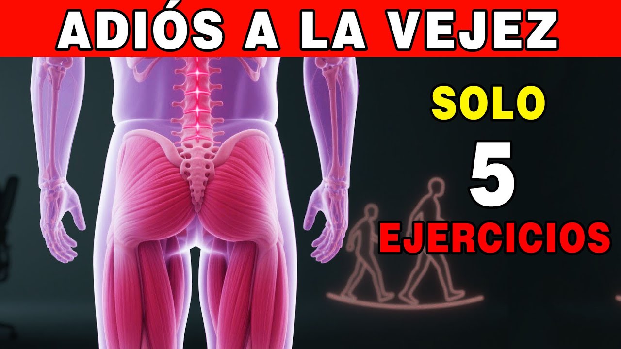 Mayores de 60? Los 5 ejercicios que necesitas para sanar tus caderas y mantenerte fuerte a los 90