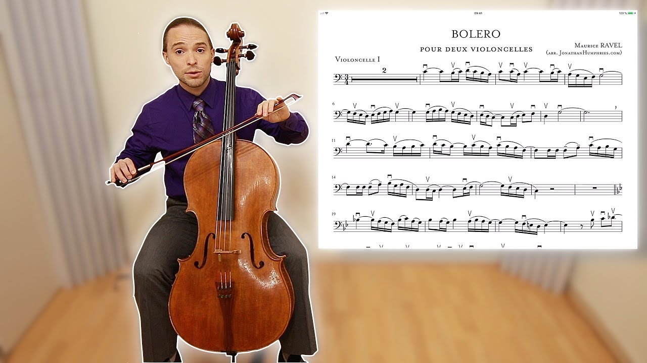 How to Play Ravel's BOLERO on CELLO Part 1