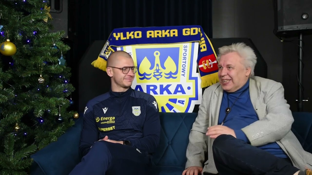 Świąteczna rozmowa z pierwszym trenerem Arki Gdynia Dawidem Szwargą,