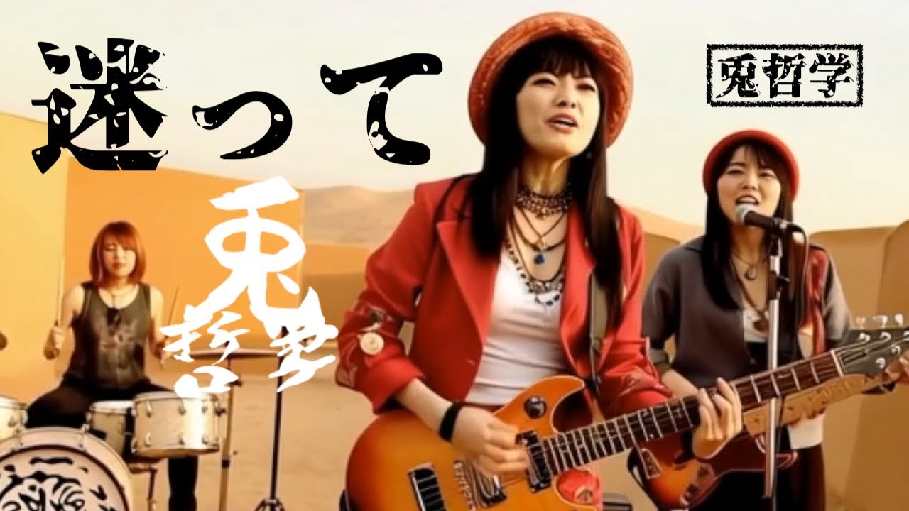 兎哲学 - 迷って (永野Cover - Official Music Video) [あの芸人・永野さんの名曲をカバー！生成AI界にオルタナROCKの革命を起こしたガールズバンドのNEW TUNE]