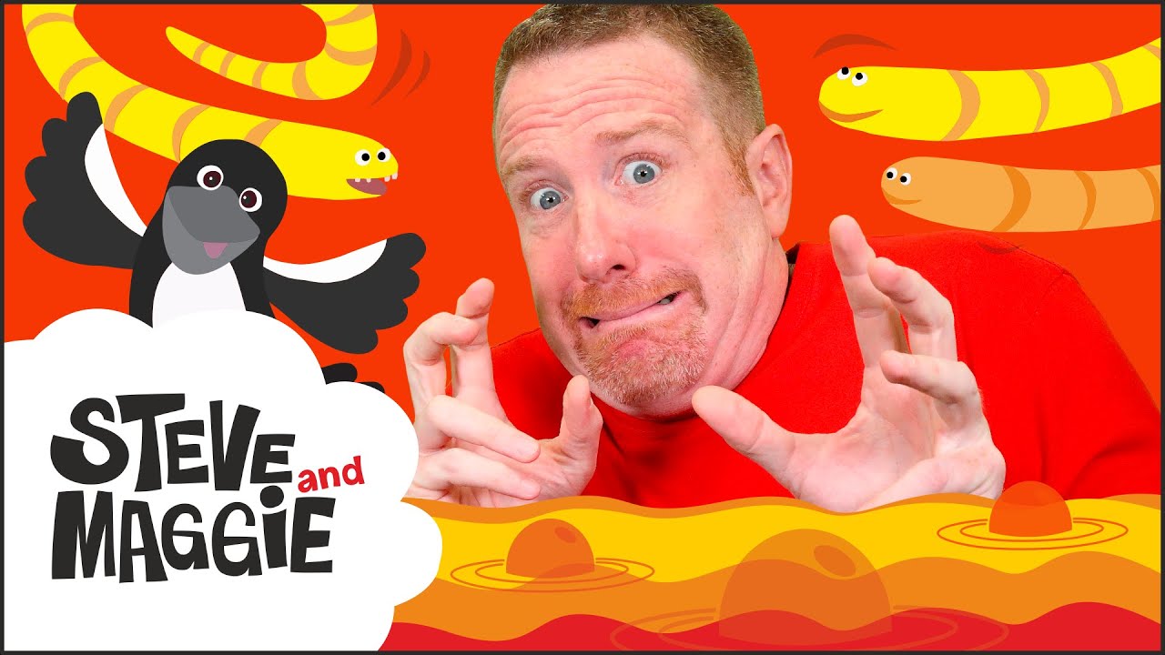 Floor is Lava Story for Kids from Steve and Maggie | Magic Wow English TV
