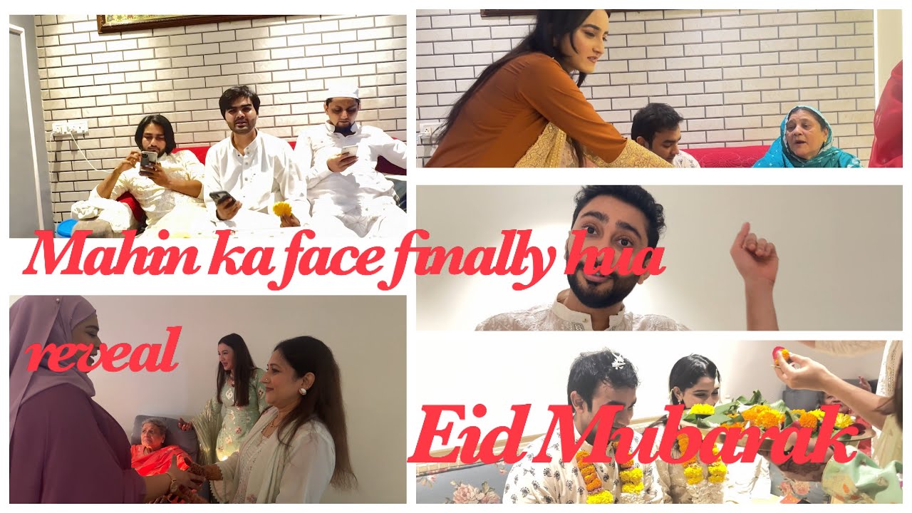 Eid Mubarak 🥰 Mahin ka face finally reveal hua
