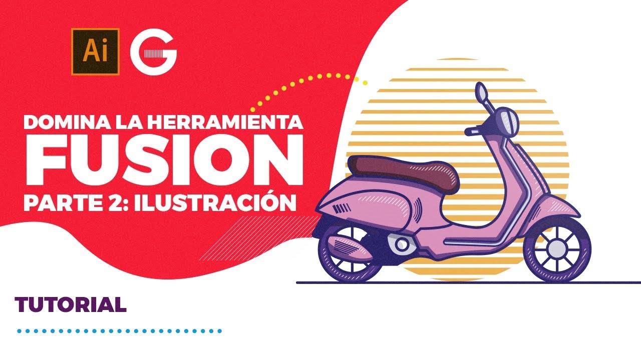 Illustrator Tutorial | Domina la Herramienta FUSION Parte 2 | Master the Blend Tool