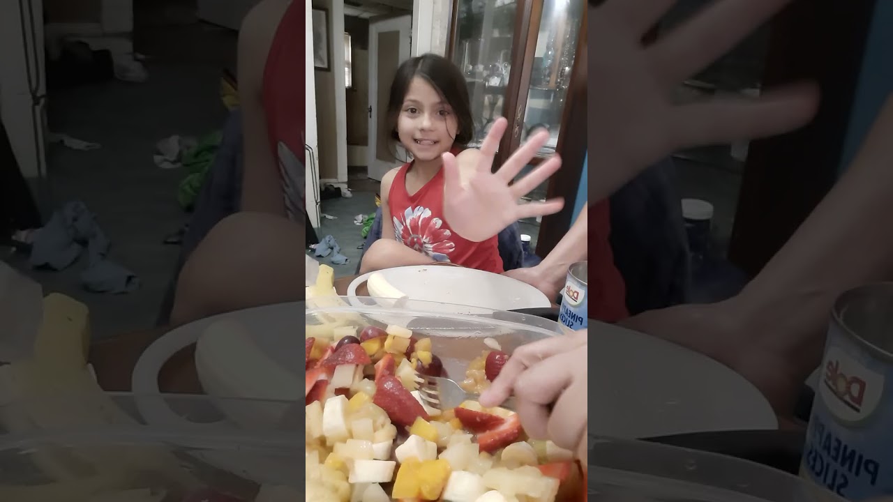 Making Fruit Salad & learning Filipino
