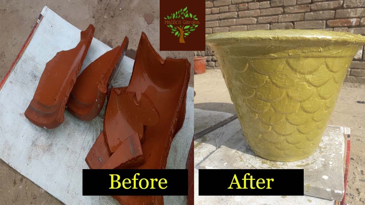 How to repair broken pot easy Urdu/Hindi