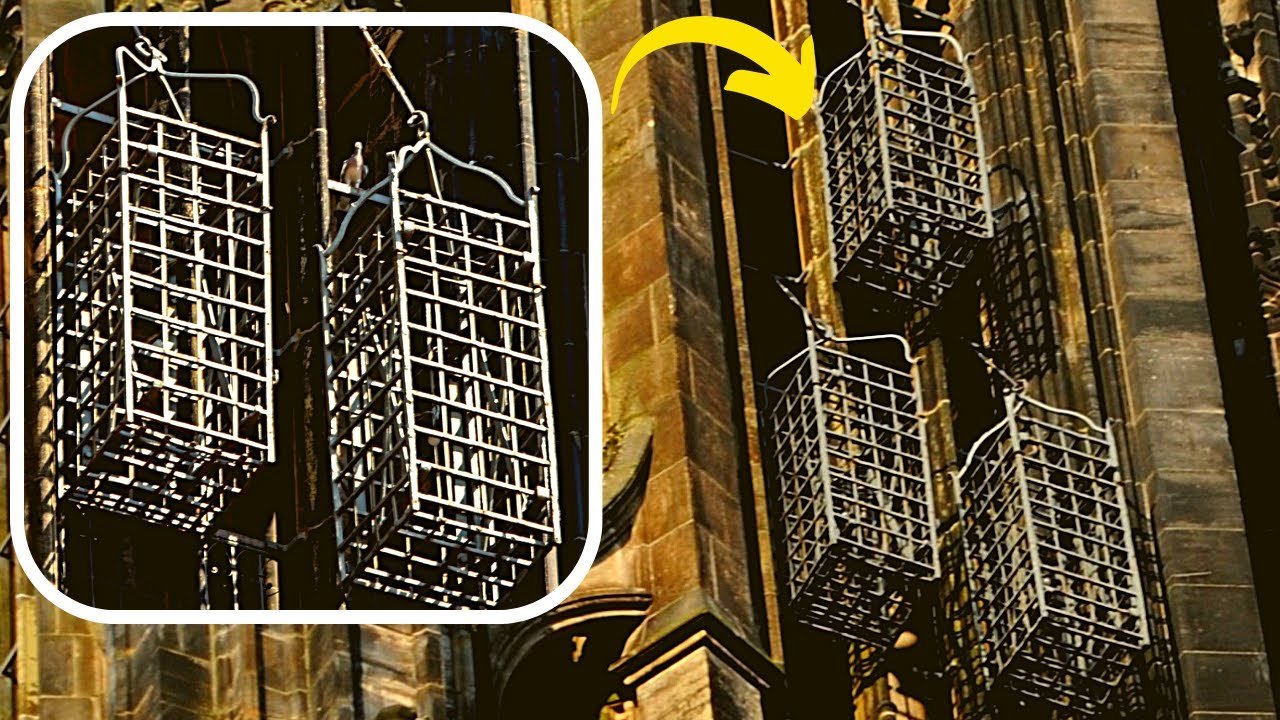 Strange ‘Cages’ On Medieval Church Serve As Grim Reminders Of Its Uneasy History