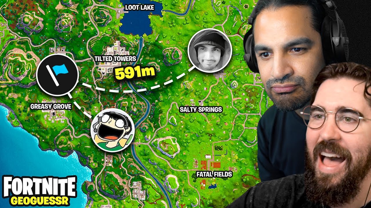 Fortnite Geoguessr - Nogla vs Lui!