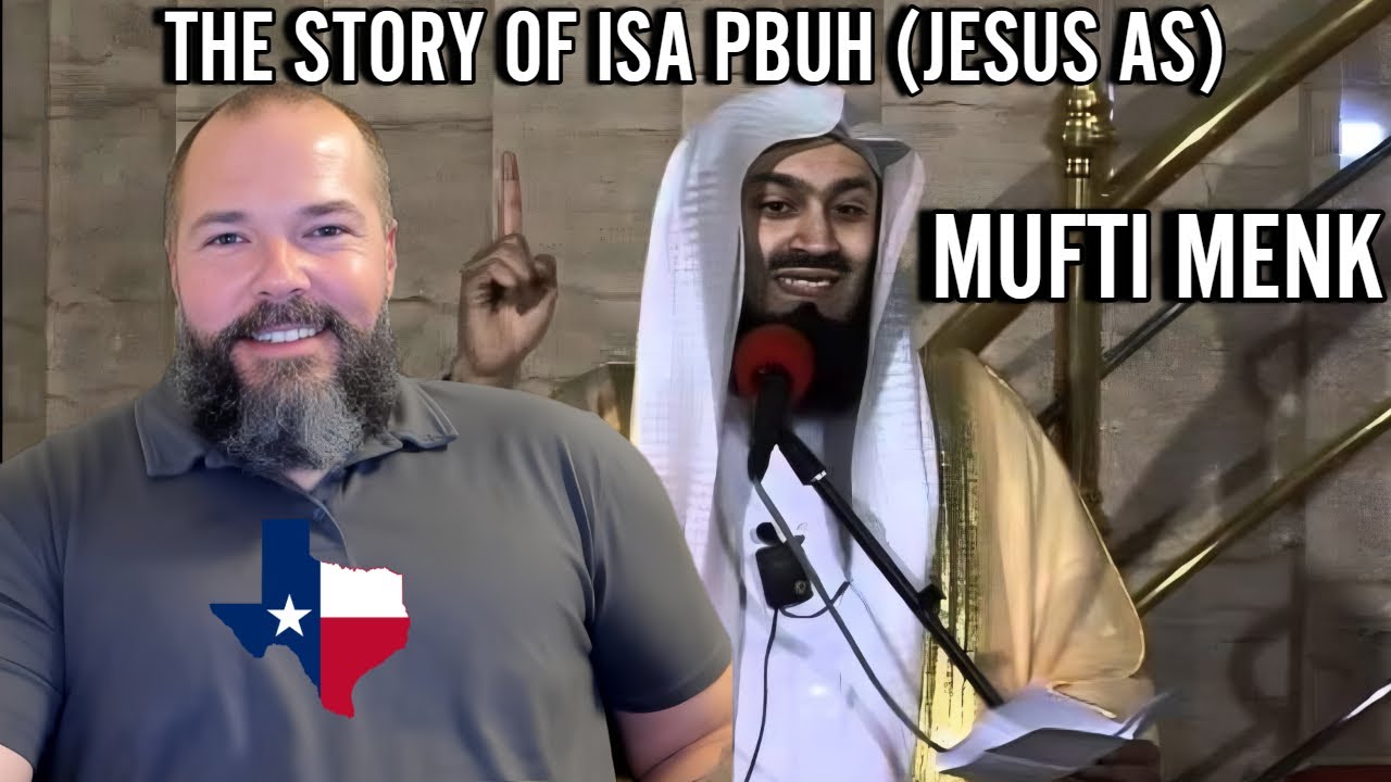 Stories Of The Prophets-29~Isa [Jesus] (AS) (BY MUFTI MENK) - TEXAS LOVE REACTION