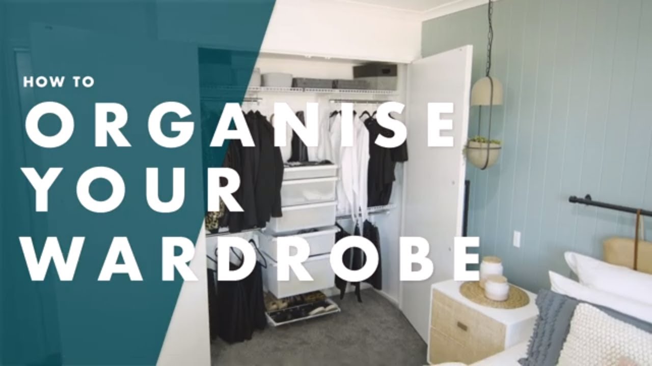 How to organise your wardrobe - Bunnings Warehouse