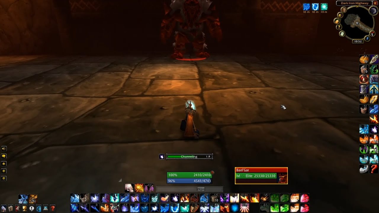 Bael'gar solo by pathfinding exploitation in classic