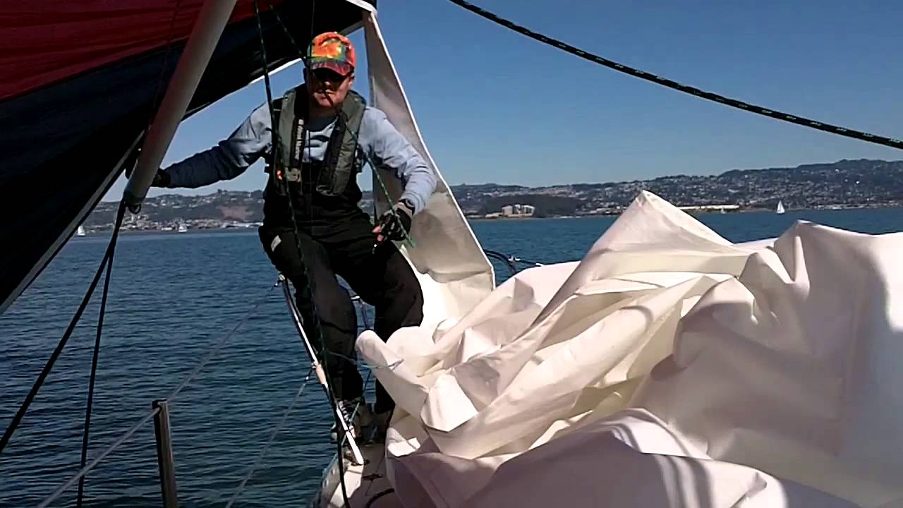 Foredeck view from the pointy end