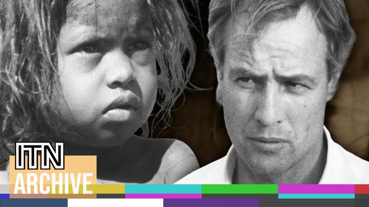 Marlon Brando Visits UNICEF Workers in Famine-Stricken Bihar (1967)