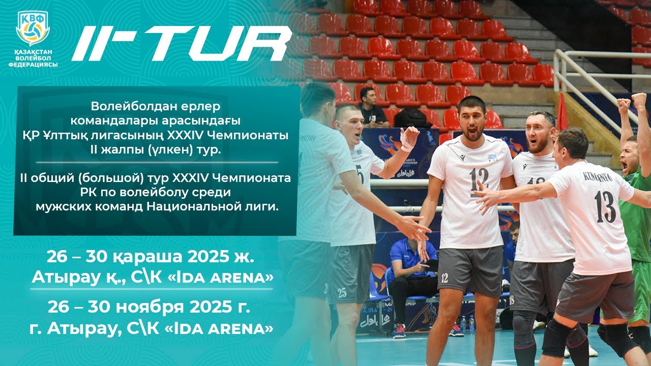 «Актобе» - «Жетысу» | ЕРЛЕР МУЖЧИНЫ 2 үлкен (большой) тур XXXIV ЧРК | Ұлттық/Нац. лига | Атырау