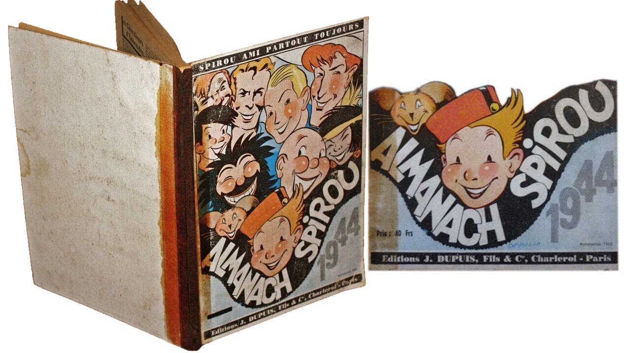 Spirou Almanach 1944