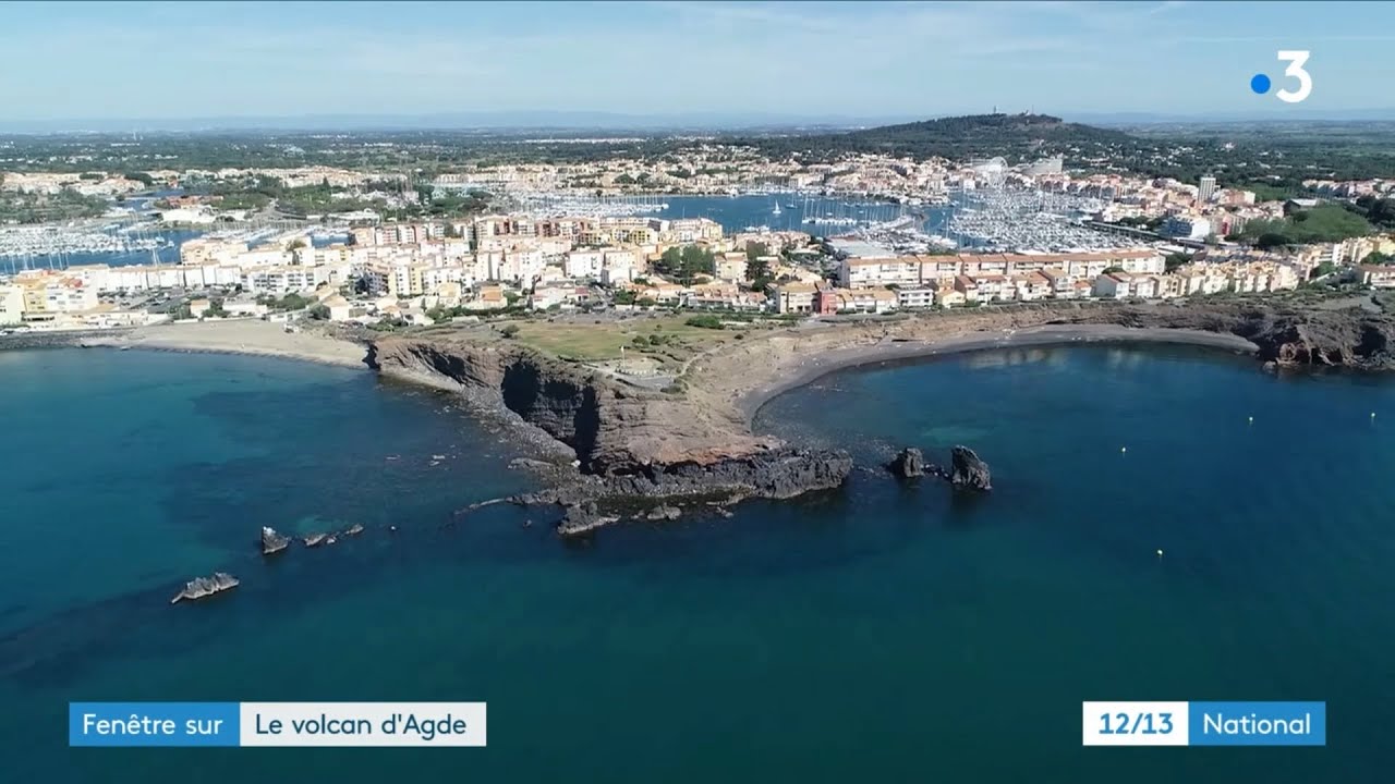 Fenêtre sur Le volcan d'Agde - JT 12/30 National sur France 3