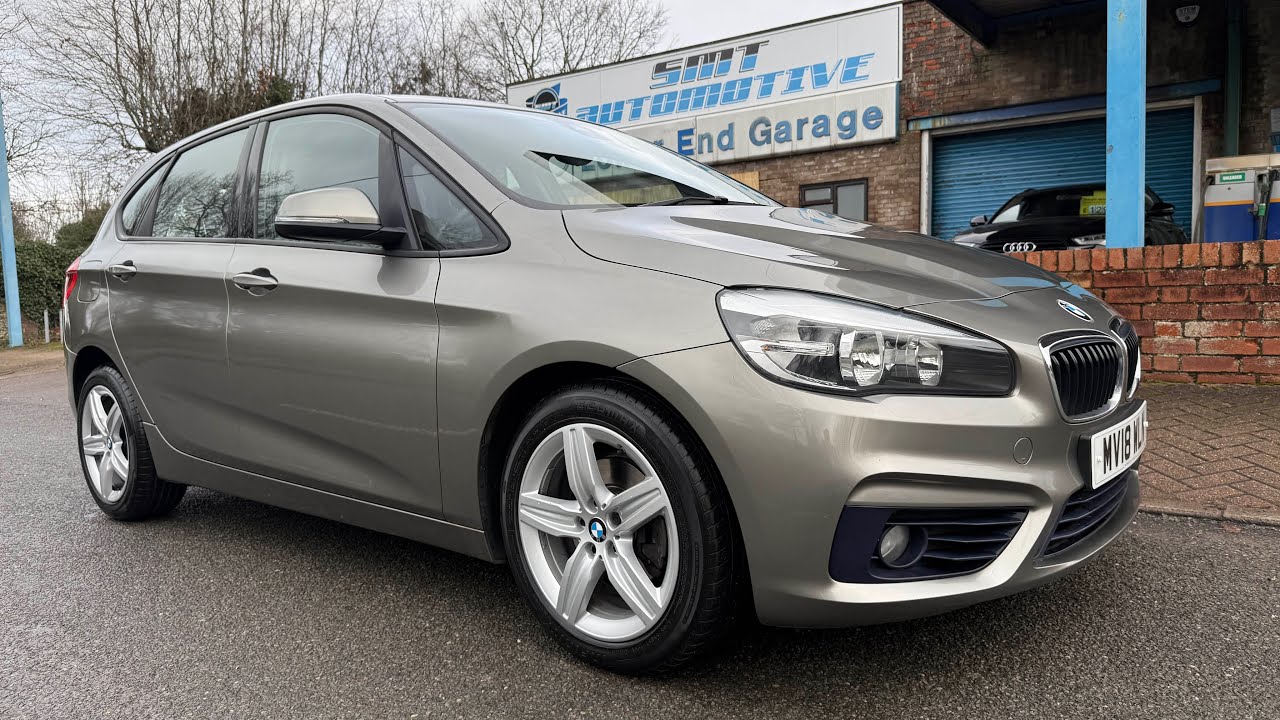 2018 BMW 216d 1.5 Sport Platinum Silver 5 Door MPV Manual Diesel