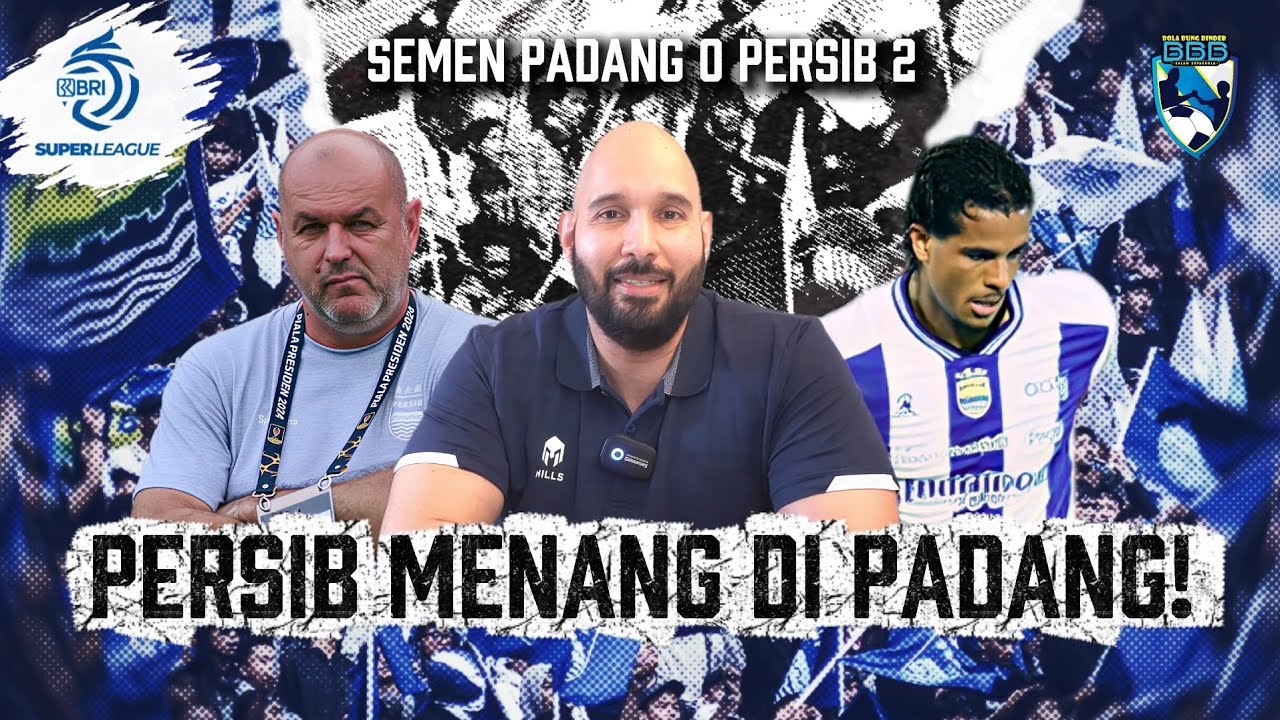 GILAAAAAAAAA! PERSIB MAIN TEMPO HANTAM SEMEN PADANG PADAHAL TIDAK FULL TIM!