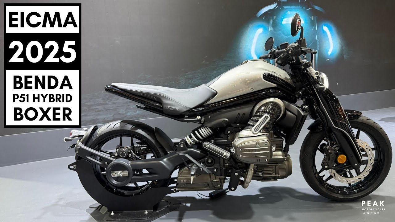 EICMA 2025: гибридный боксер Benda P51