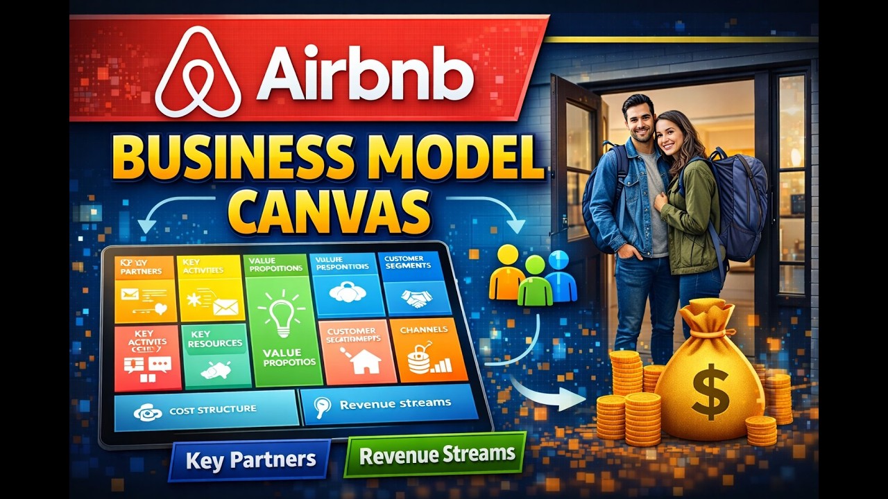 Airbnb - Business Model Canvas | BMC Video | SNS INSTITUTIONS