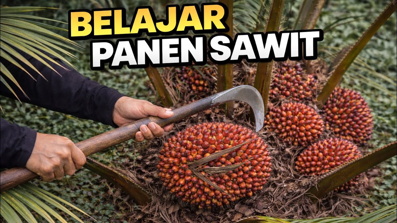 BELAJAR PANEN SAWIT 1