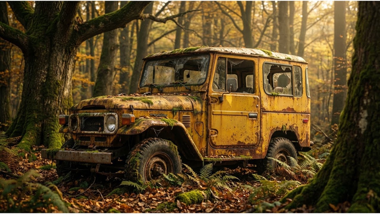 Abandoned SUV Restoration | Extreme Rust Found Deep in the Forest