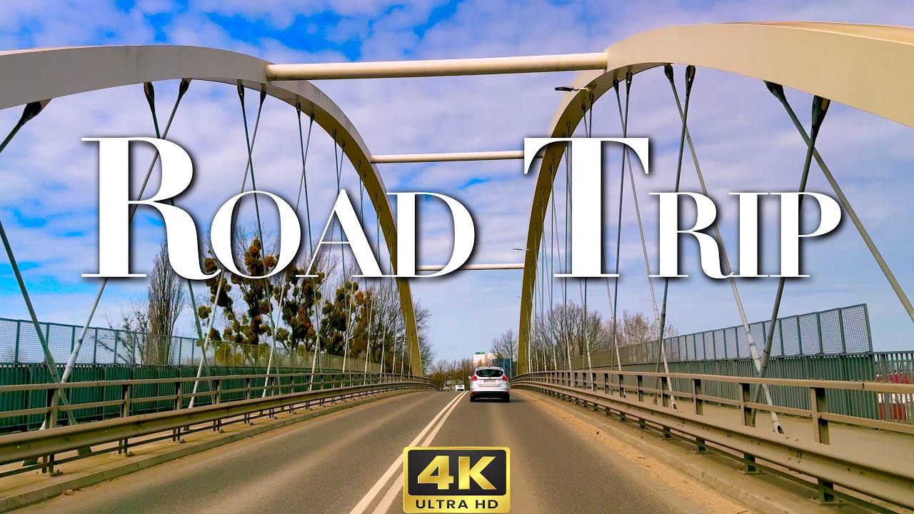 Relaxing Highway Ride in 🇵🇱 Poland A2 and A1 Route 4K Drive 🚕