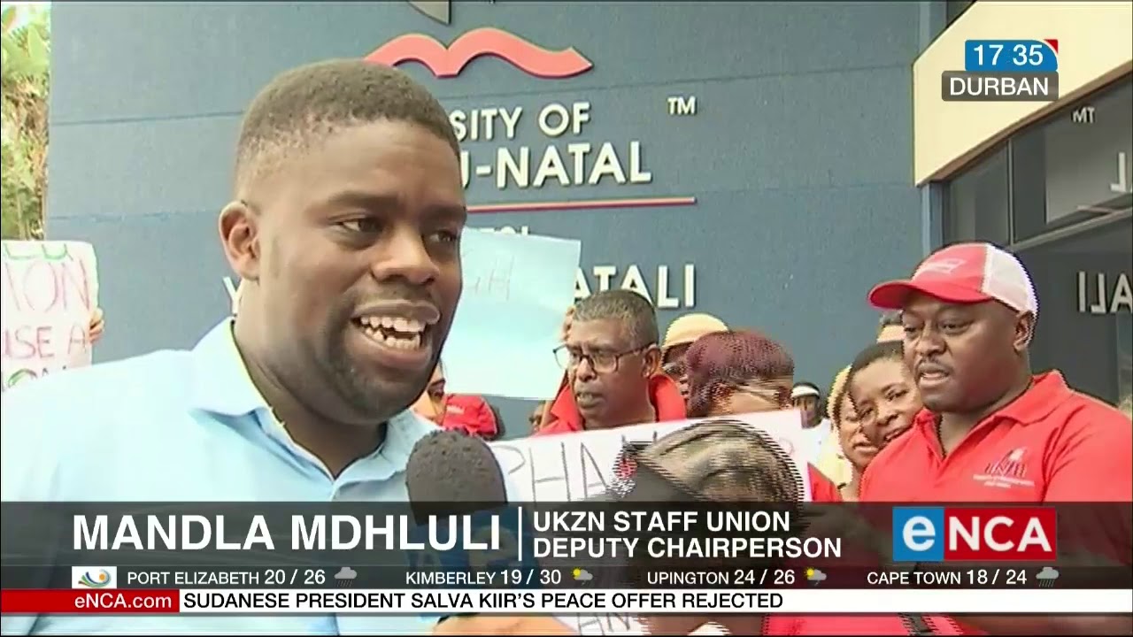 UKZN workers protest
