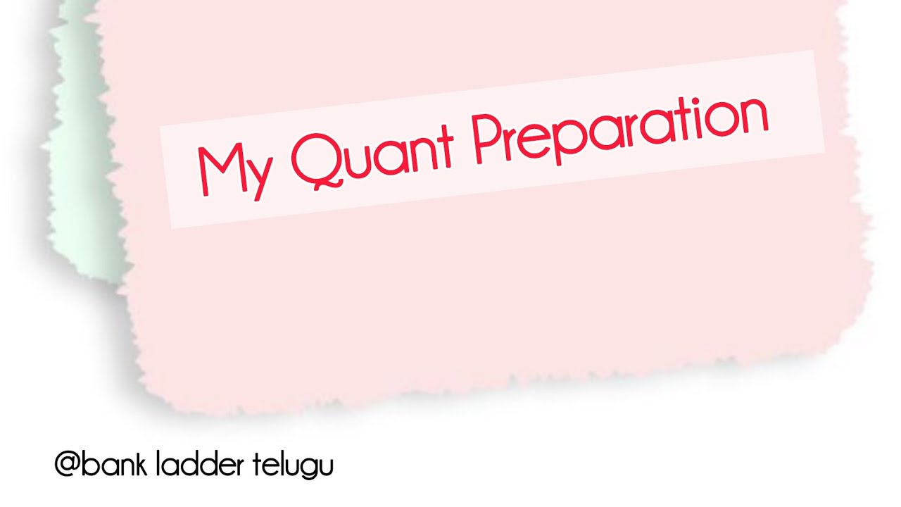This helped me to increase my marks in Mains level Quant ✅ Bank Ladder Telugu IBPS SBI RRB 