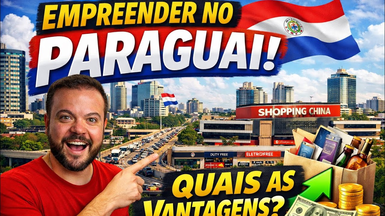 Empreender no Paraguai! Quais as Vantagens? Feat Renan Bartholo da BTR Transportes 🇧🇷🇵🇾