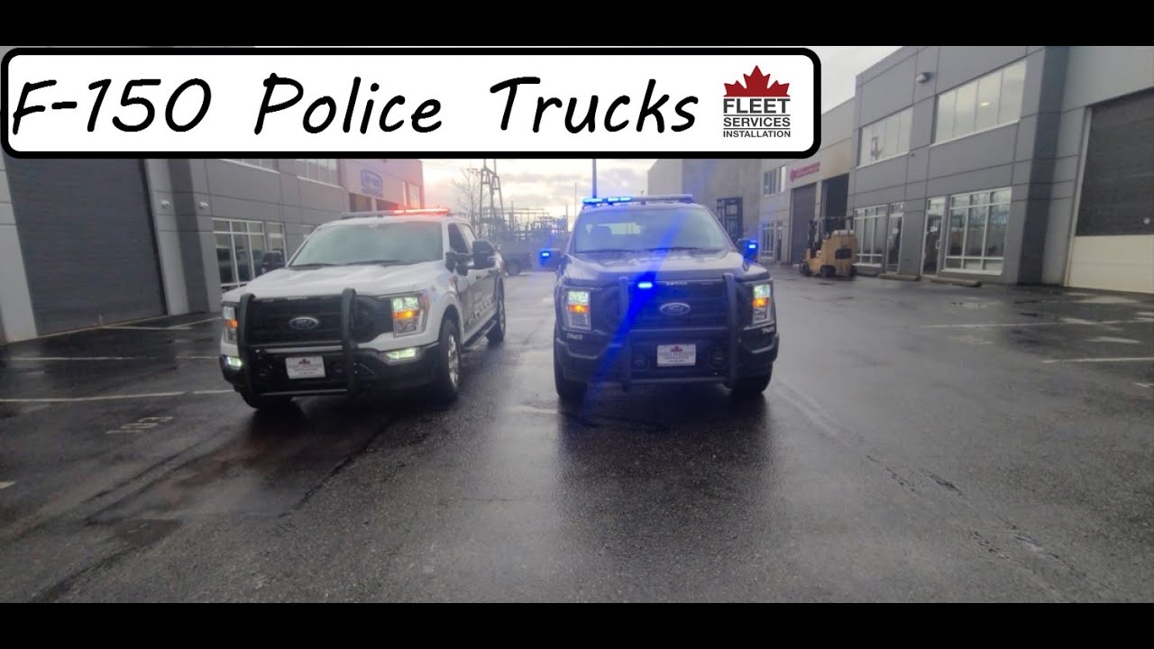 Ford F-150 Police Trucks | Fleet Services Installation