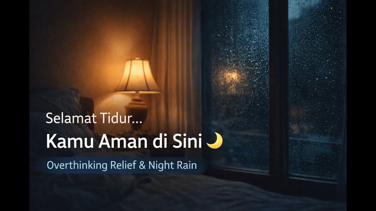 Selamat Tidur… Kamu Aman di Sini 🌙 | Overthinking Relief & Night Rain