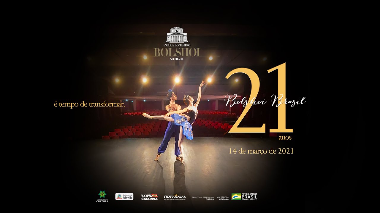 Bolshoi Brasil comemora 21 anos no Brasil