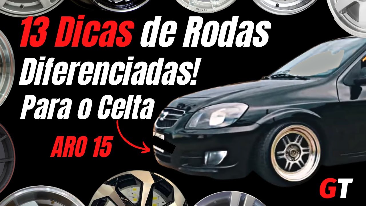 Rodas Aro 15 para o Celta, Corsa e Prisma - Para Projetos Diferenciados