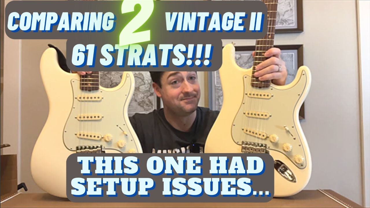Fender's QC under evaluation! I found some issues... but it wasn't Fender's fault!