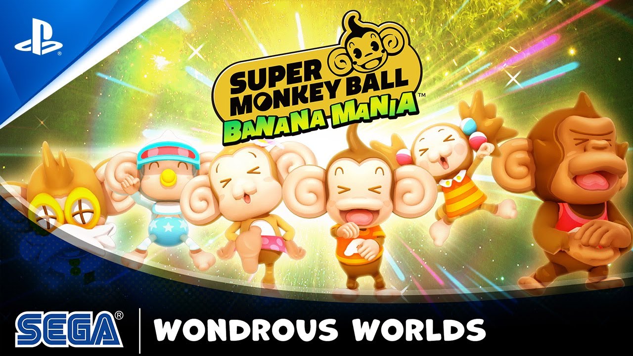 Super Monkey Ball Banana Mania - Wondrous Worlds | PS5, PS4