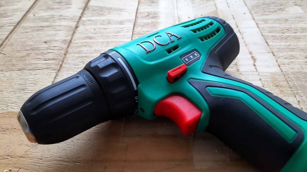 DCA Cordless Driver Drill ADJZ09-10 cinematic unboxing
