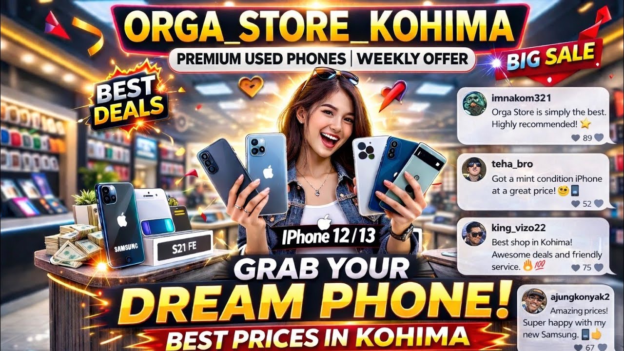Weekly OFFER😁 | best prices in Kohima? 🤔 | Big DEALS 🔥 🔥 | orga_store_kohima 