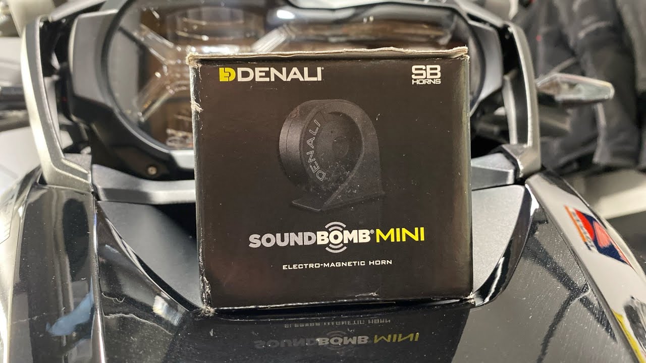 Fitting the Denali Sound Bomb Mini to the BMW R1250GS🤪