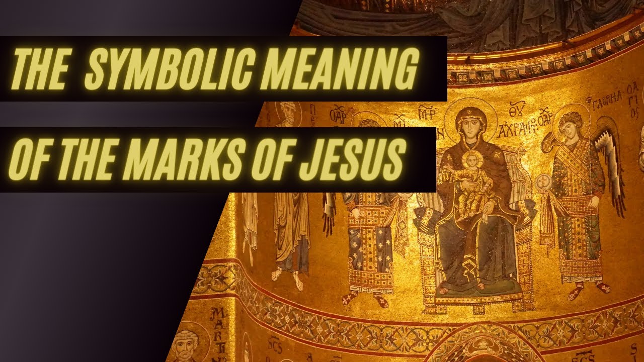 The symbolic meaning of the marks of Jesus by Neville Goddard with back ground music.