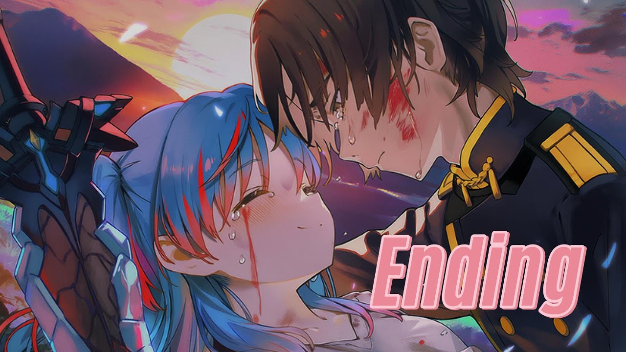 Nightcore - ending (Lyrics) ｜ High Pitch ✦ Emotional Rock Ballad