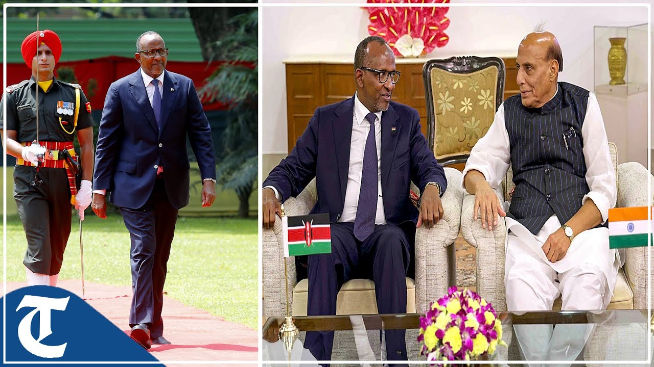 Rajnath Singh holds talks with Kenya&rsquo;s Cabinet Secretary for Defence