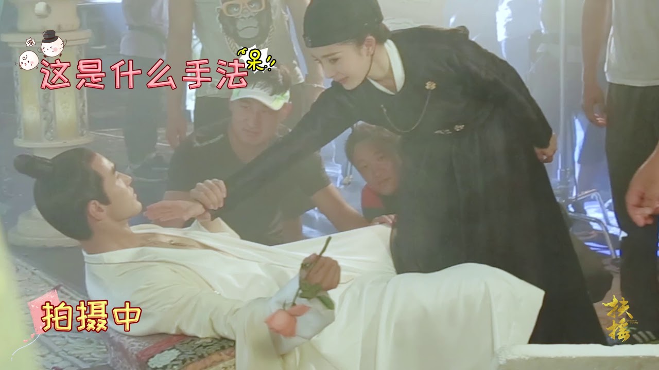 【独家】《扶摇》花絮：浴池戏份差点坏了小天的腰 这朵花也太难接了吧！