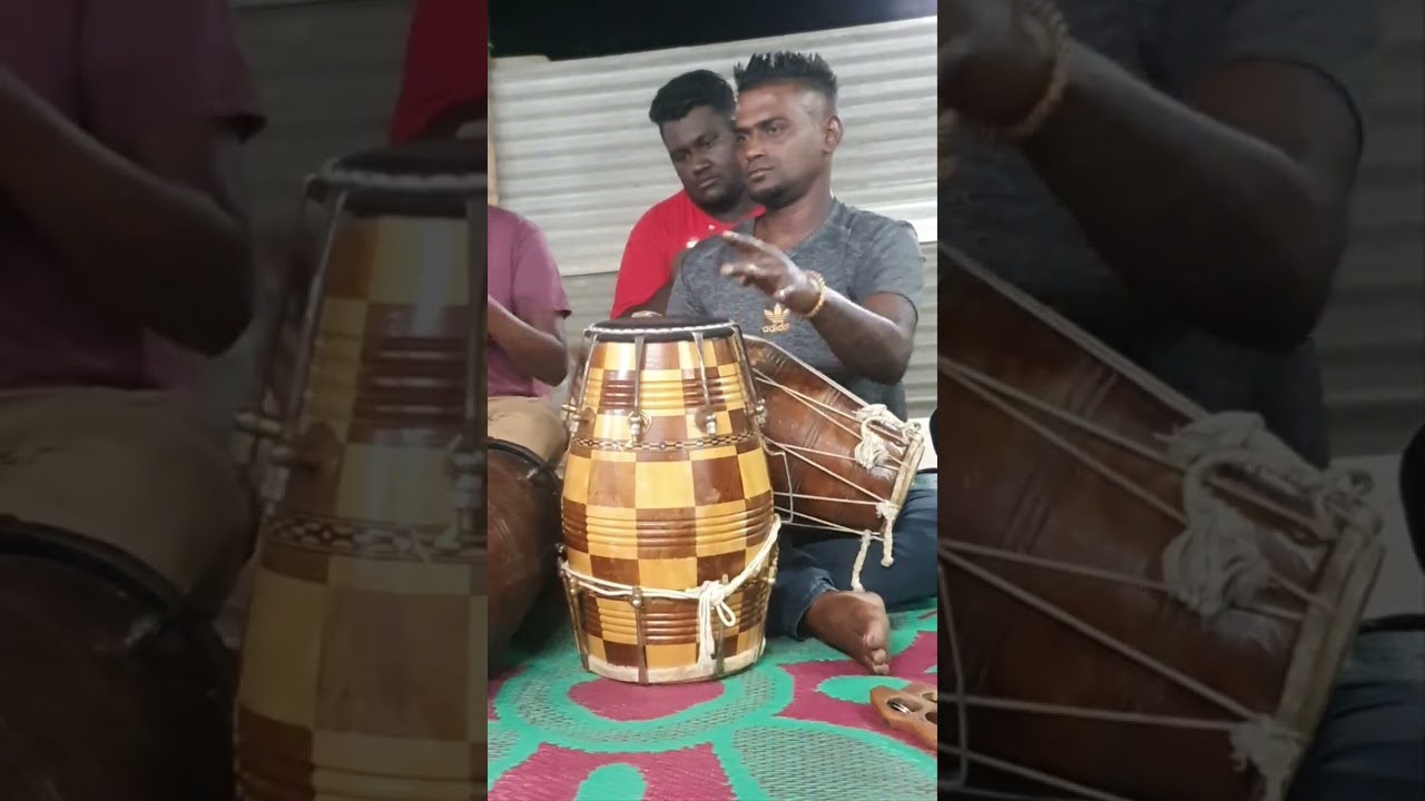 Fiji islands tambura bhajan by Nitesh Prasad & dholak by neel ... Recorded by Arjesh Sami ...