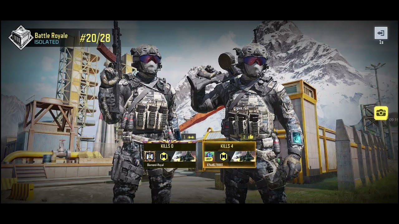 Playing COD and got a victory royal 
