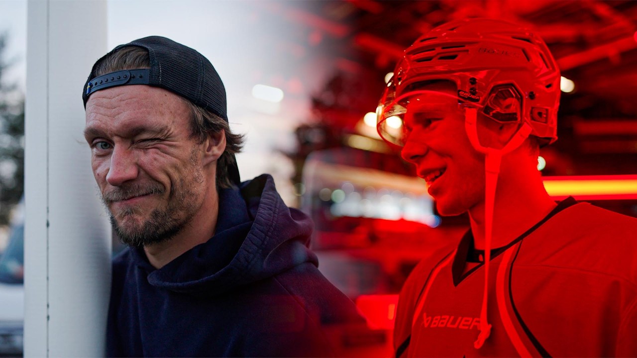 MoDo Hockey spelar in introfilmen för 25/26